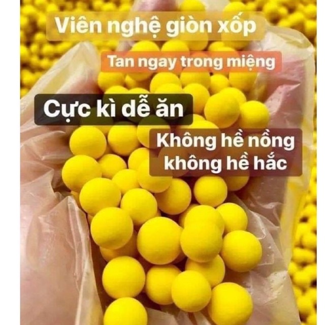 Viên tinh nghệ mật ong rừng hộp 500g đẹp da chữa đau dạ dầy