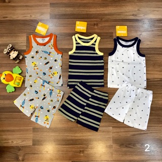 Combo 3 Bộ ba lỗ bé trai