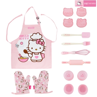 Bộ dụng cụ làm bánh CHEFMADE KT7071 in hình Hello Kitty cho trẻ em DIY