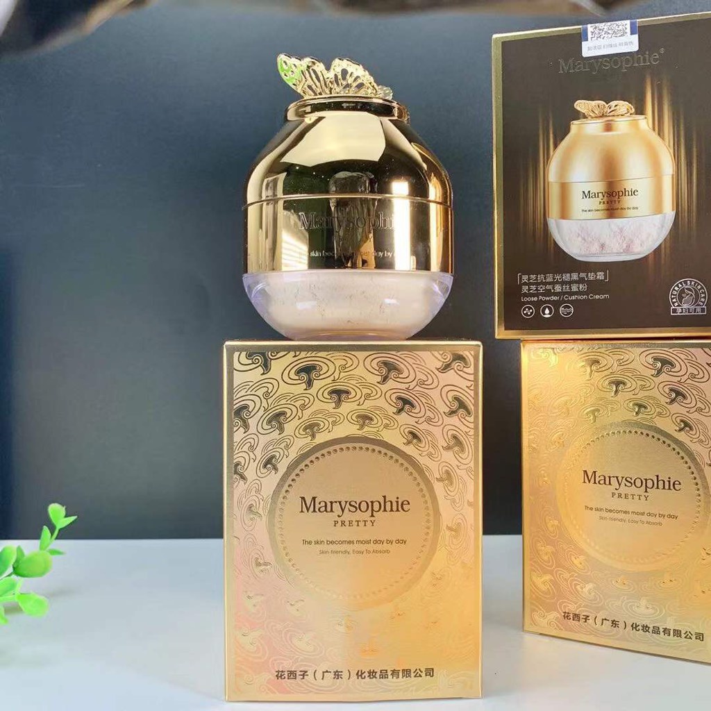 Phấn tươi kèm phấn phủ bột cao cấp Marysophie cap cấp