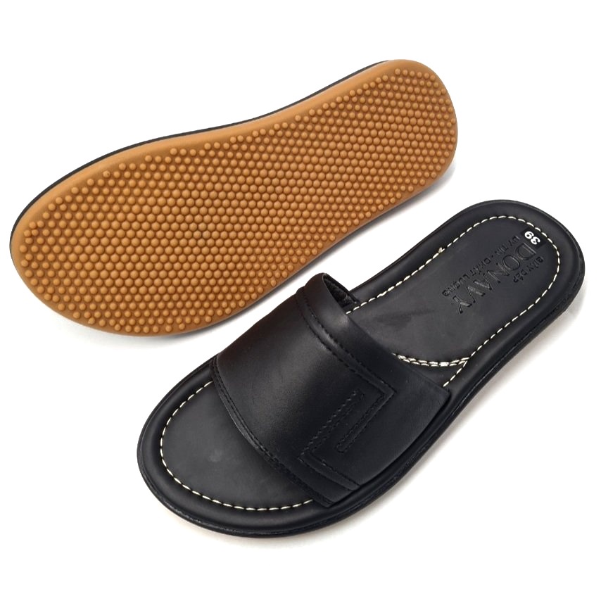 Dép quai ngang nam đa bò, dép xỏ nam cao cấp bảo hành 12 tháng shop kinson