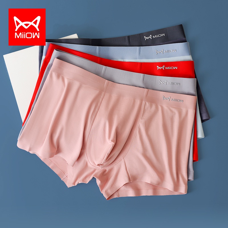 Hộp 3 quần lót boxer nam cao cấp thun lạnh Miiow - NidoShop - Hàng mới về