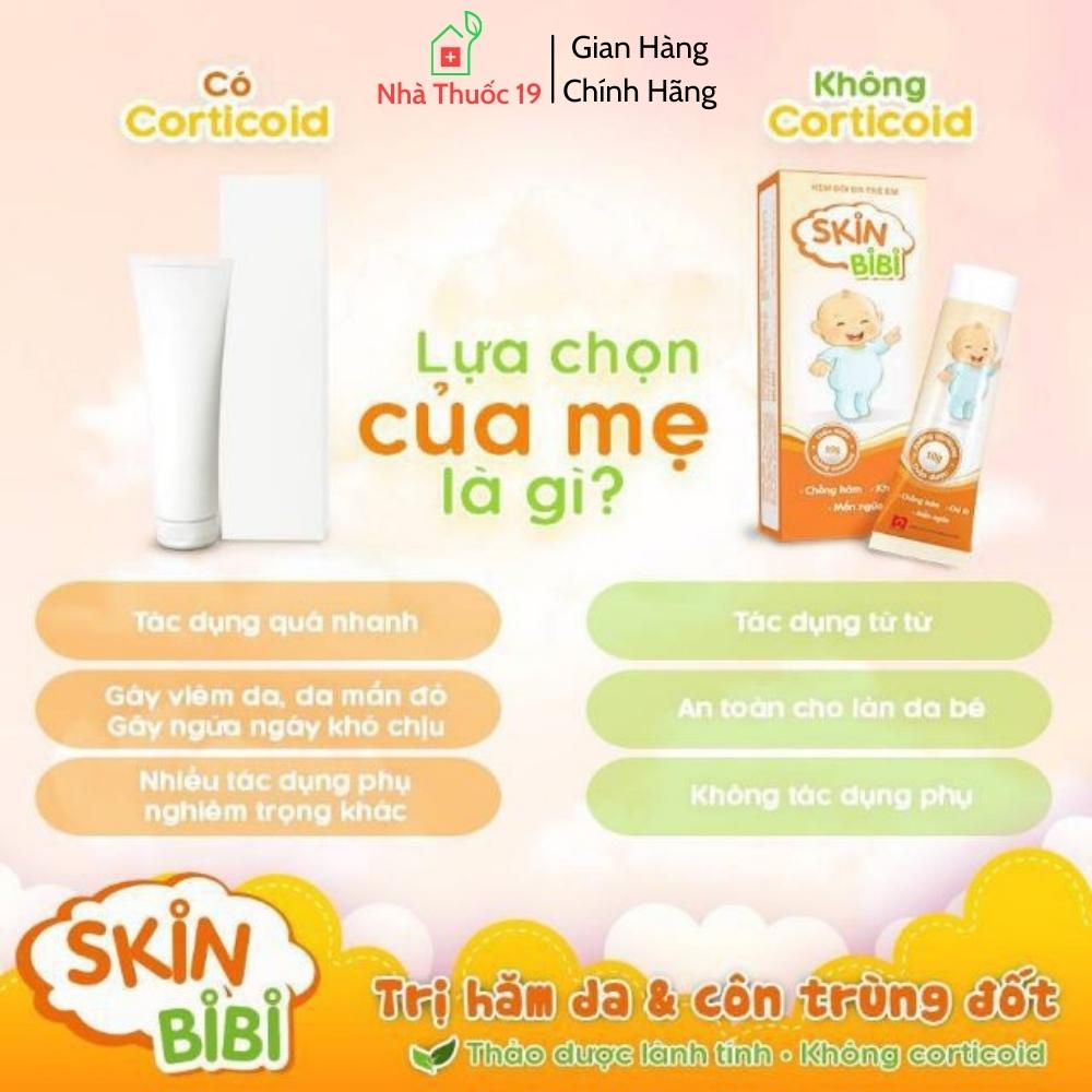 Kem Bôi Da Trẻ Em Skin BiBi Ngừa Hăm Da, Khô Da Mẩn Ngứa Tuýp 10g - Chính Hãng Nhà Thuốc 19