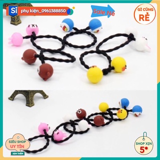 Buộc tóc đính hạt siêu đẹp