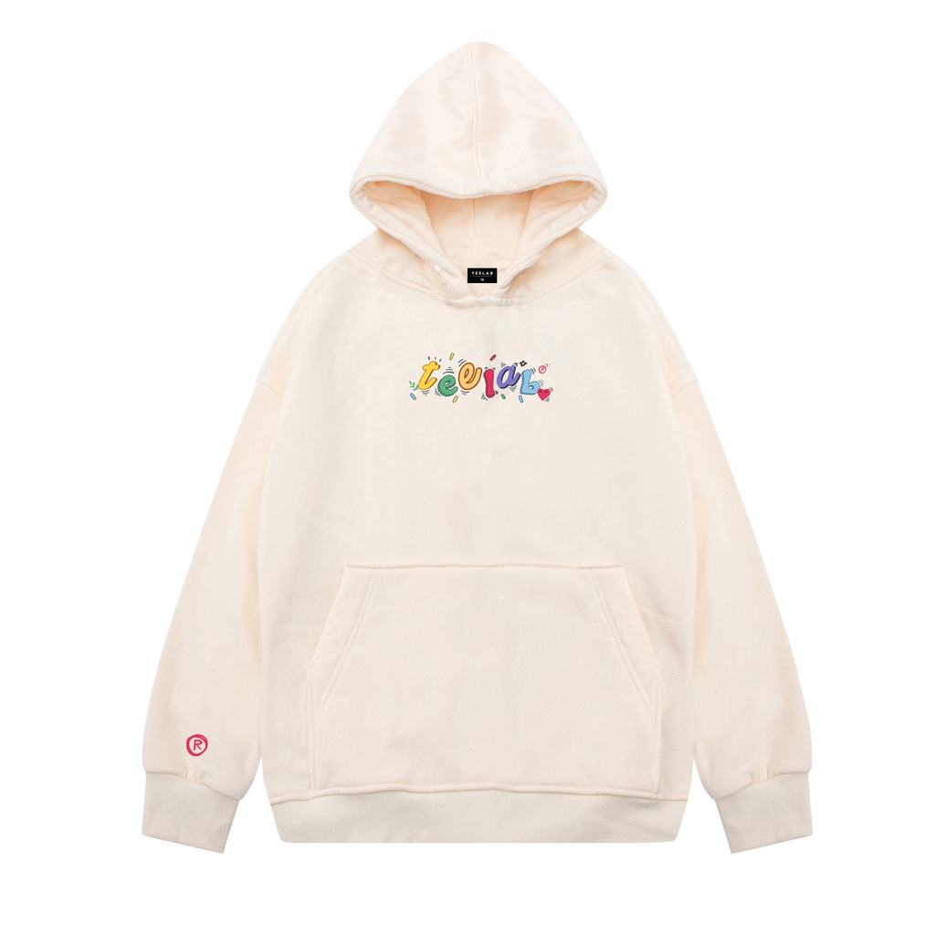 Áo Hoodie Teelab Color-typo HD040