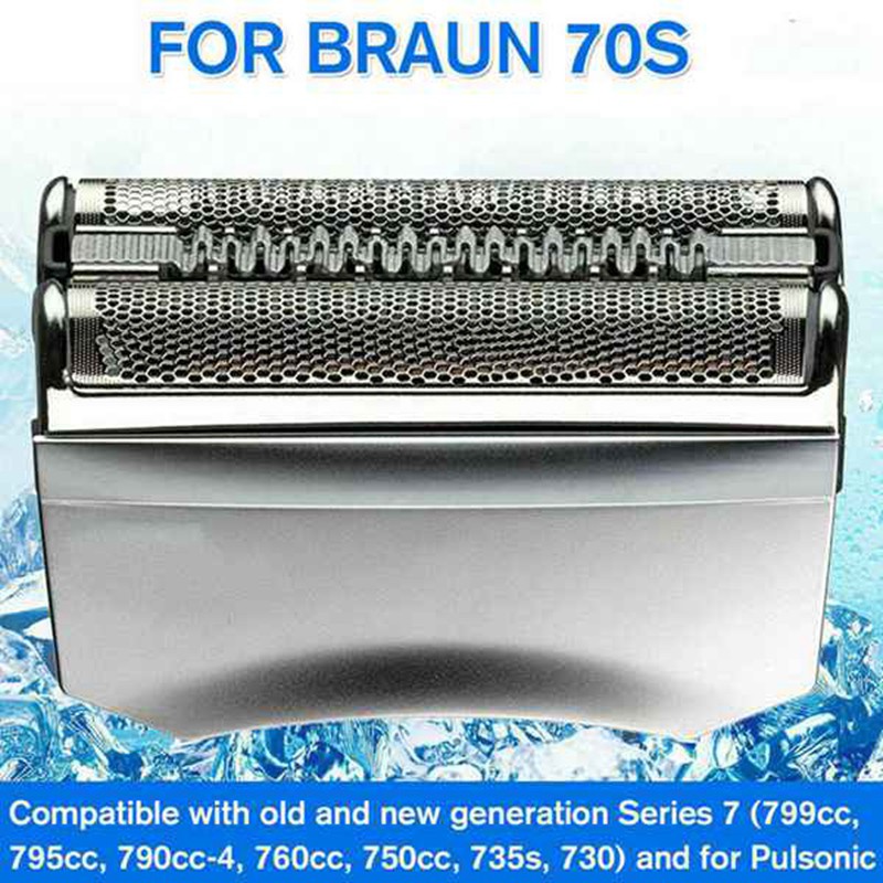 (Hàng Mới Về) Set 2 Đầu Cắt Thay Thế Cho Máy Cạo Râu Braun 70s Series 7 799cc 760cc 750cc 730 735s