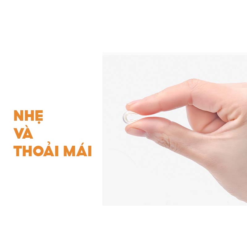 Đệm mũi silicon loại dán chống trượt gọng kính loại to LILYEYEWEAR