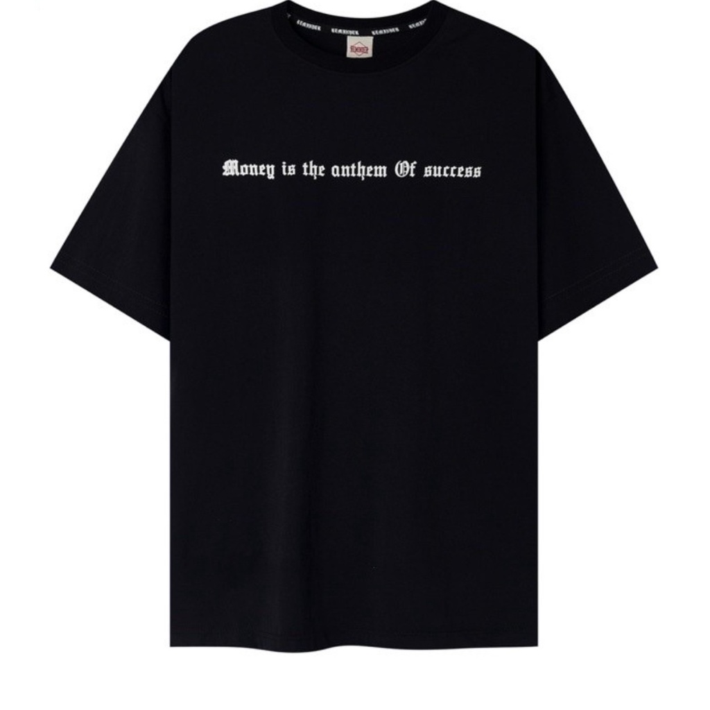 Áo Thun tay lỡ Reminder Money Black T-Shirt Ver.2.0 form Local Brand Nam Nữ Unisex