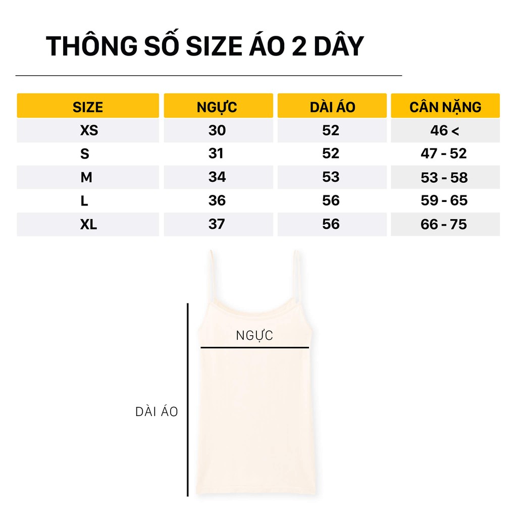 Áo Thun Nữ 2 Dây Hàng VN Xuất Dư Xịn, Áo Thun 2 Dây Trắng Trơn Basic Chất Cotton