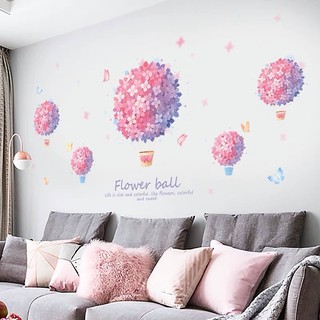 Decal dán tường cẩm tú cầu MS-22 [Sticker dán tường]