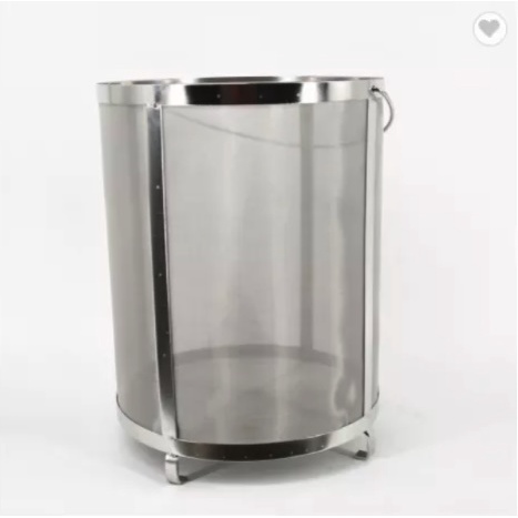 Túi Lưới Inox 304 thả vào nồi hỗ trợ nấu bia Mashing Malt 35x35cm ❤️Hanrui Offical❤️