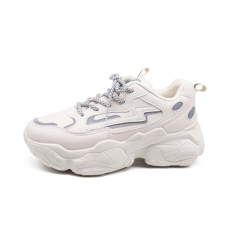 [Mã FATHANG5 giảm 10K đơn 50K] Giày thể thao nữ Ulzzang phản quang MK 2 màu đơn giản đen trắng dễ phối đồ đế êm - G038 | BigBuy360 - bigbuy360.vn