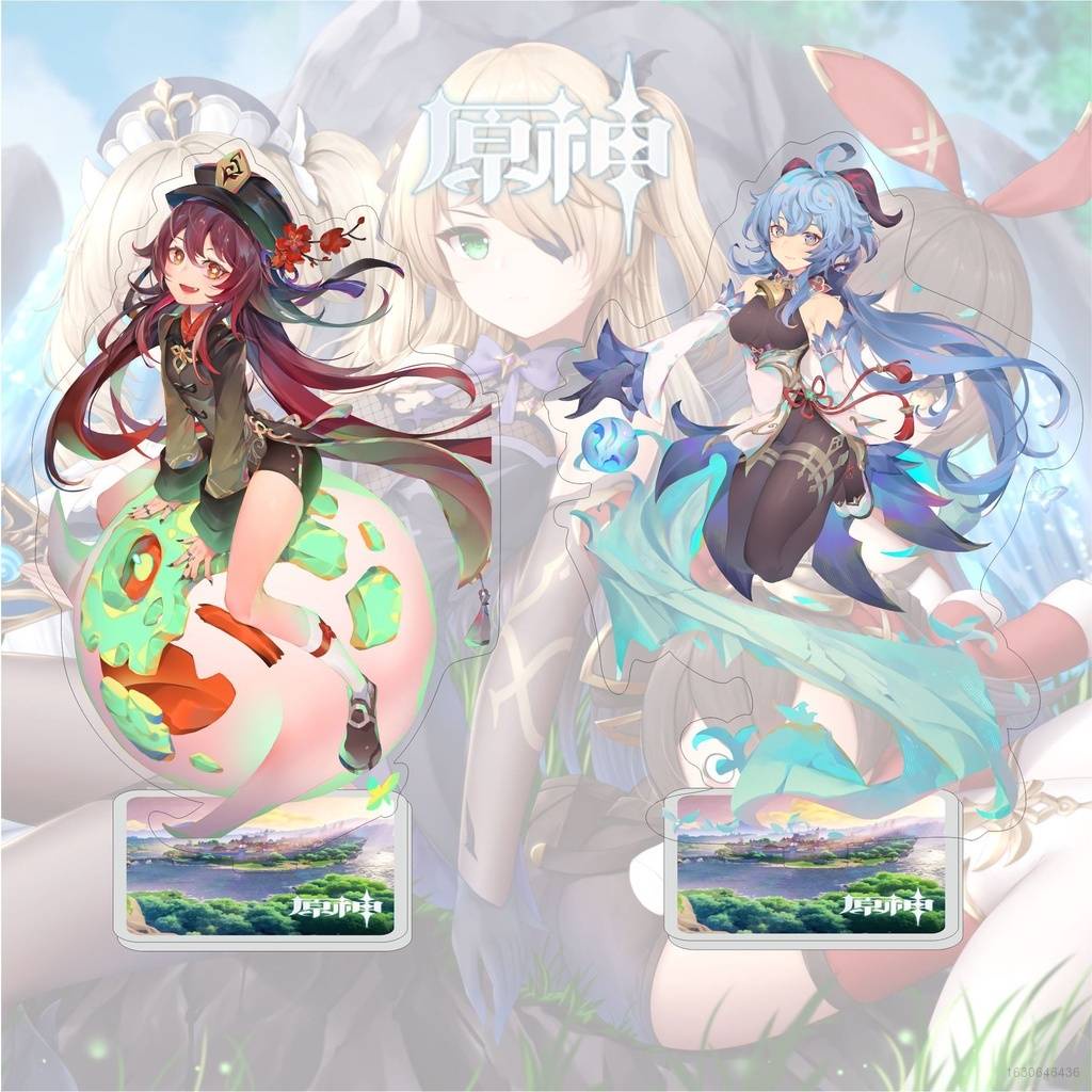 Mô hình nhân vật anime Genshin Impact bằng acrylic