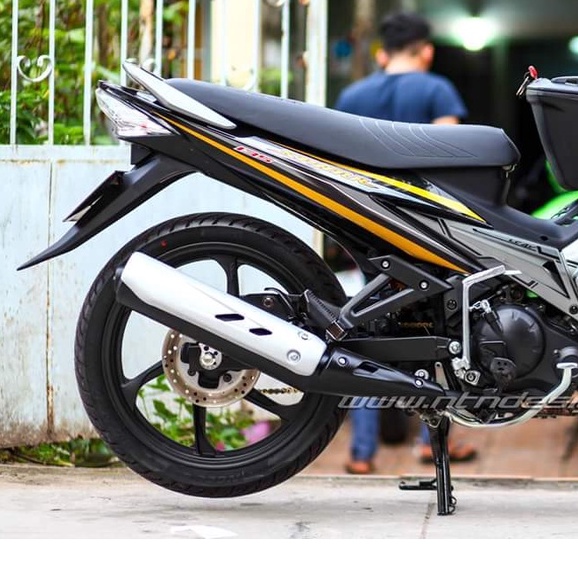 Tem Rời Ex Nhỏ 2010 Dán Xe Đen Chỉ Vàng
