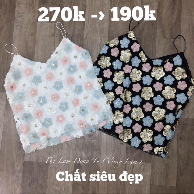 Áo dây kết cườm