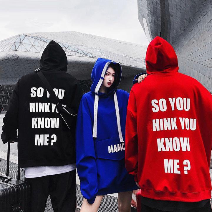 Áo thun Hoodie nam tay dài unisex form rộng vải nỉ MAMC trùm unisex