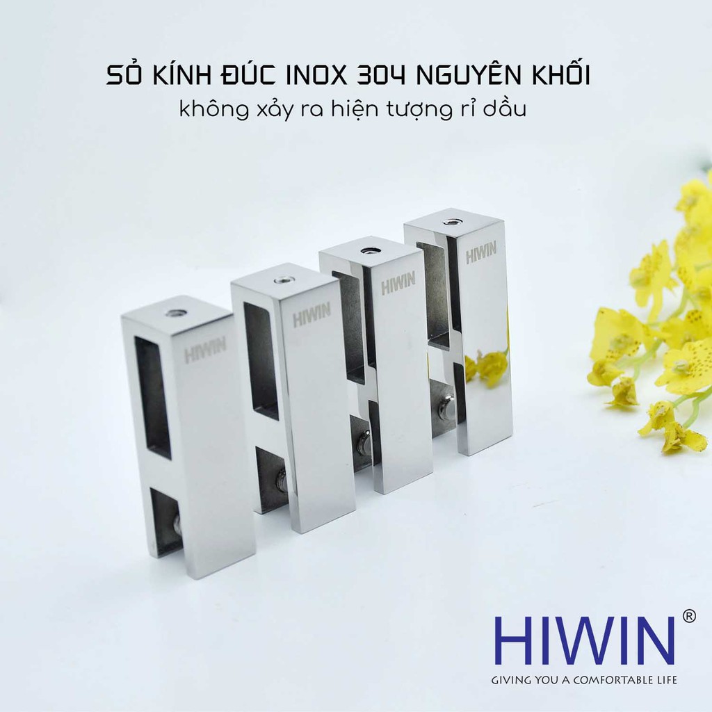 Sỏ kính cabin tắm dùng cho ống giằng kính kích thước 10x30 Hiwin SB-612F