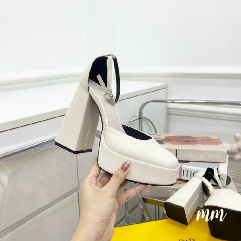 Bvm Sandal Đúp Trắng 12p Da Mềm Êm Fullbox Cao Cấp