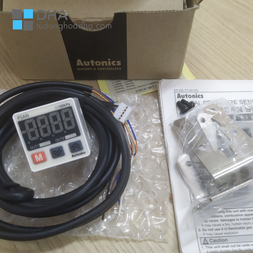 Cảm biến áp suất loại hiển thị dạng số Autonics PSAN series