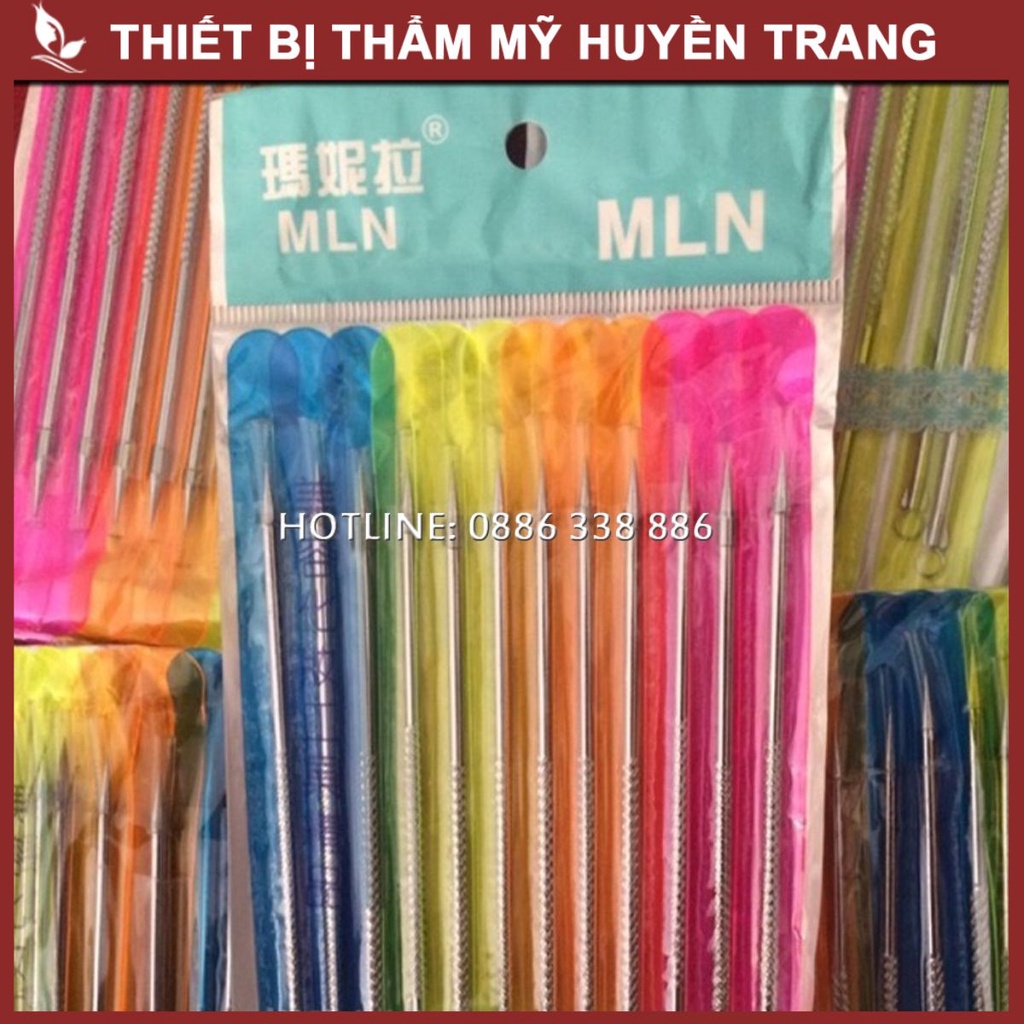12 Cây Nặn Mụn Trứng Cá Dài 12cm  - Thẩm Mỹ Huyền Trang NANOCEE