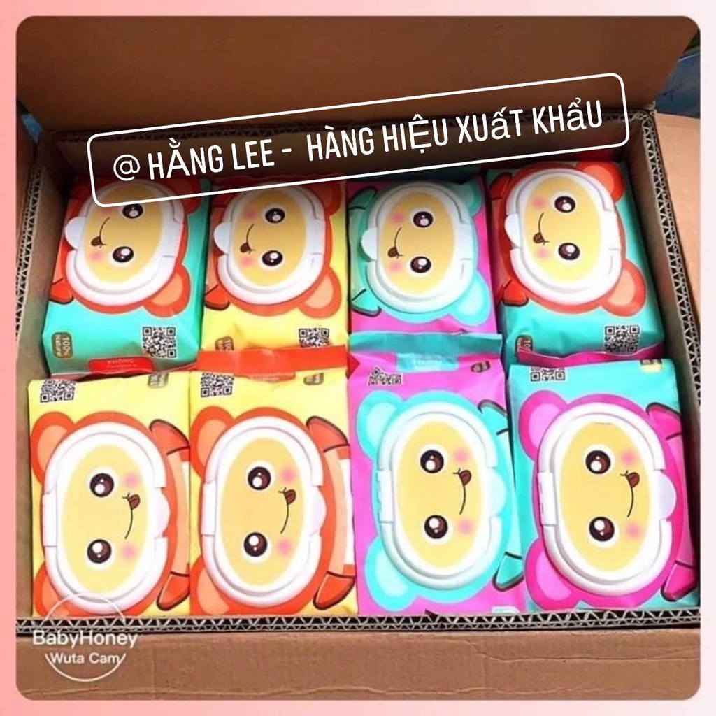 (SẴN) XẢ KHO COMBO 5 BỊCH KHĂN GIẦY ƯỚT KHÁNG KHUẨN HÀNG CÔNG TY
