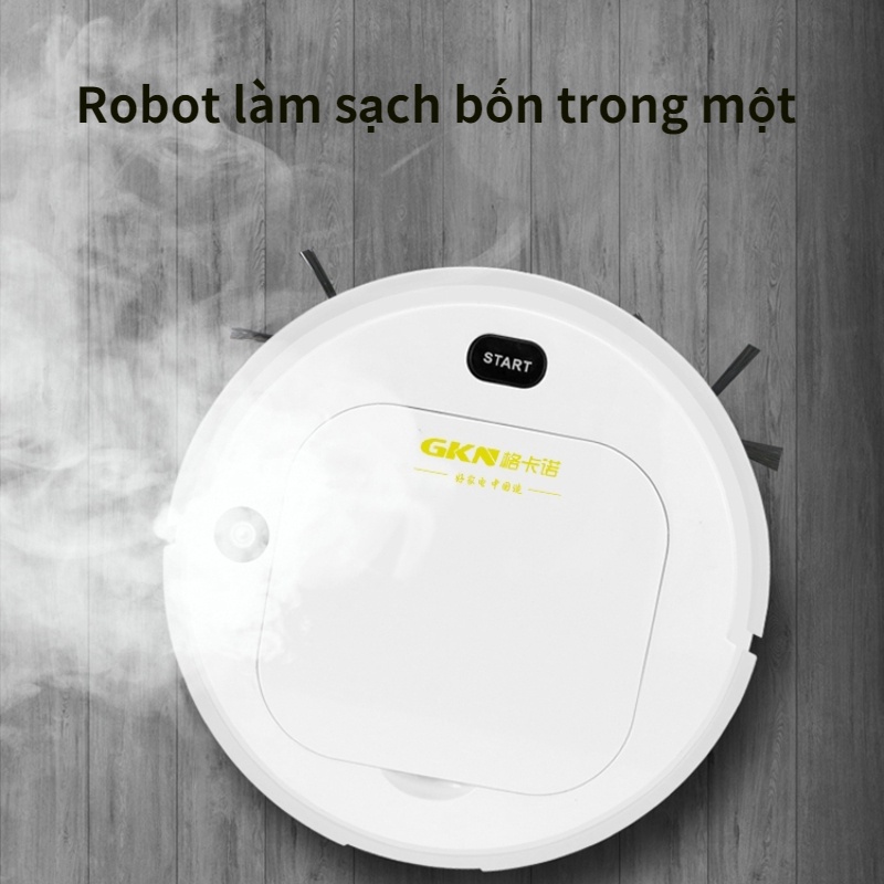 Robot lau nhà hoàn toàn tự động bốn trong một