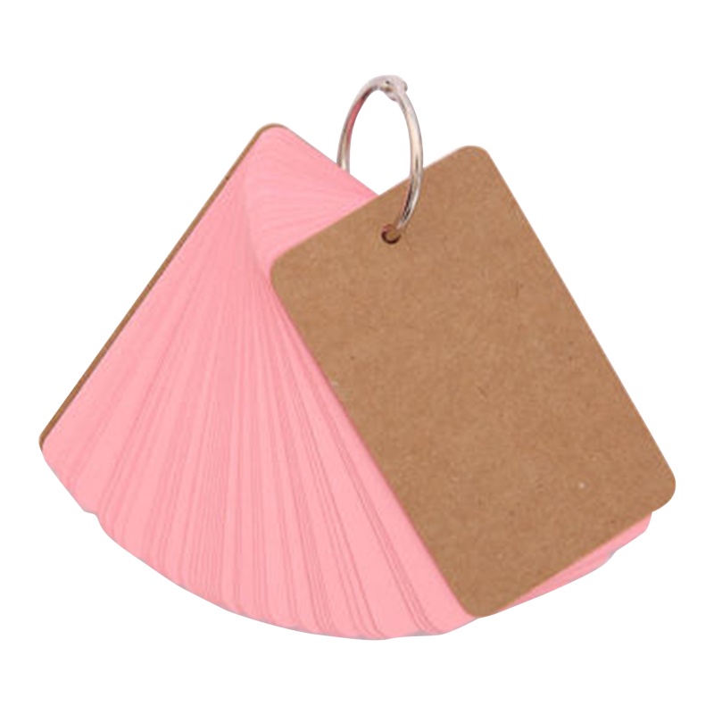 Bộ Giấy Ghi Chú Kèm 100 Tấm Thẻ Mini Tiện Lợi