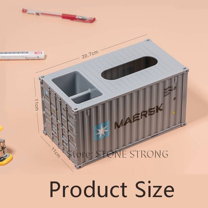 Hộp đựng giấy mô hình thùng container