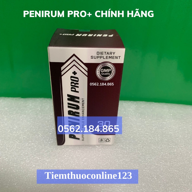 Penirum PRO+  Viên Uống Sinh Lý Tăng Phong Độ Nâng Bản Lĩnh - Hộp 30 Viên Phiên Bản Cải Tiến