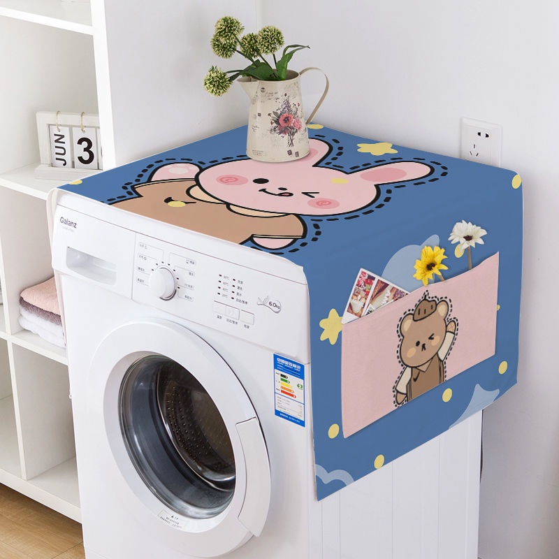 Nắp Che Nắng Cho Máy Giặt Vải Che Bụi Tủ Lạnh Nắp Chống Thấm Máy Giặt