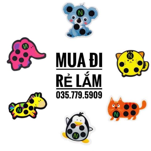 Combo 10 miếng nhiệt kế dán trán cho bé