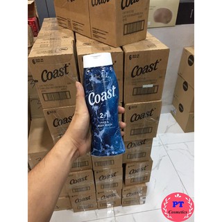 Dầu tắm gội nam 2in1 coast hair & body wash classic scent 532ml pacific force hàng mỹ ☘️gao_beauty223☘️