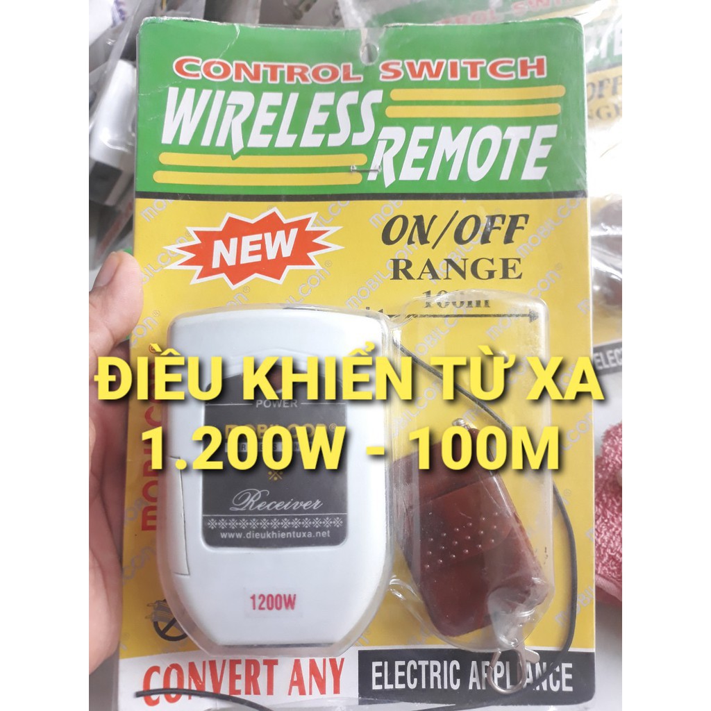 ⚡NOW SHIP 1H⚡ Bộ điều khiển điện tử từ xa 1200W Mobilcon - MB01 - 100M