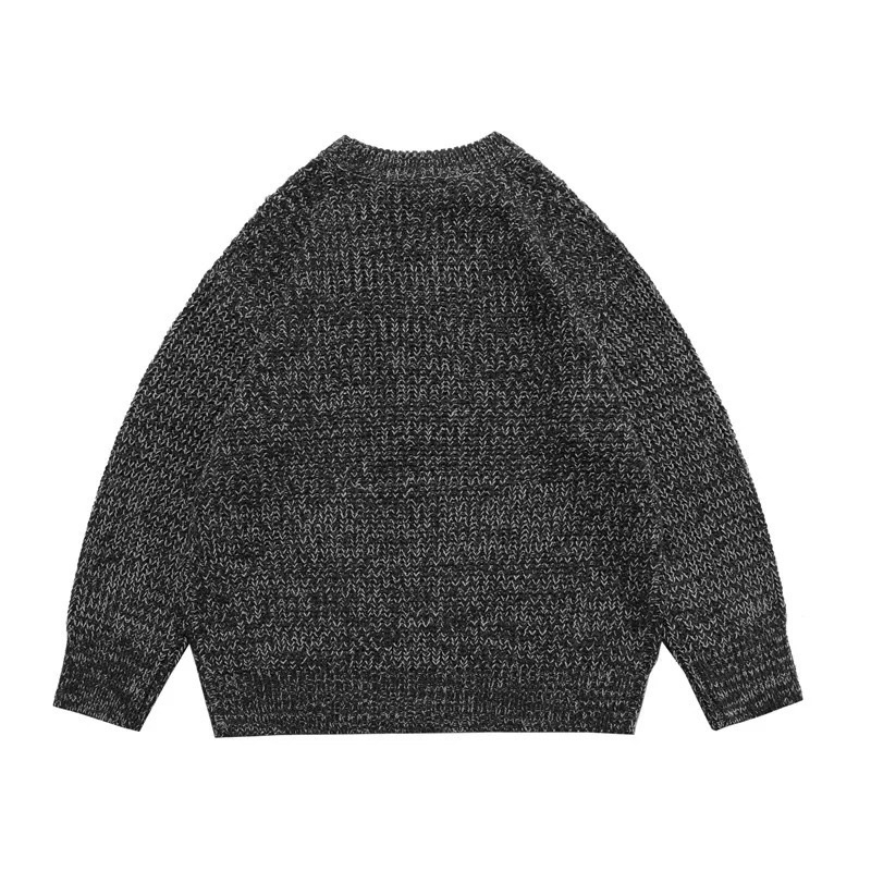 Áo len Raf Simons logo appliqued wool blend sweater ss21