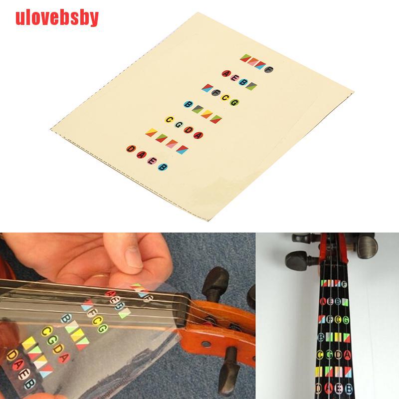 1 Sticker Đánh Dấu Đàn Violin 4 / 4