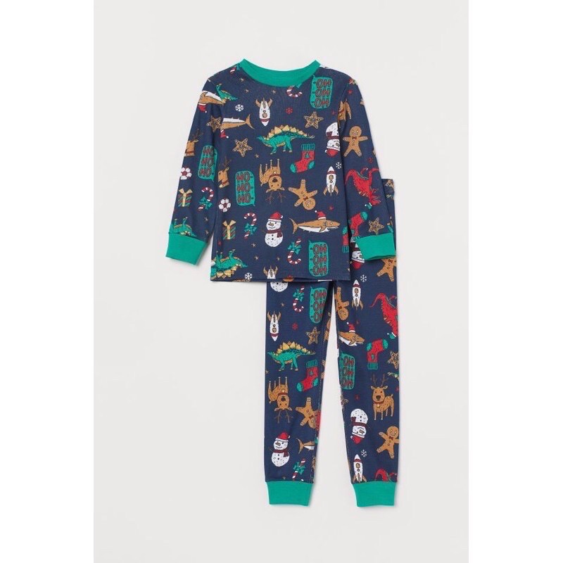 Set bộ bé trai hoạ tiết tim  siêu đẹp săn sale UK size 8-10y