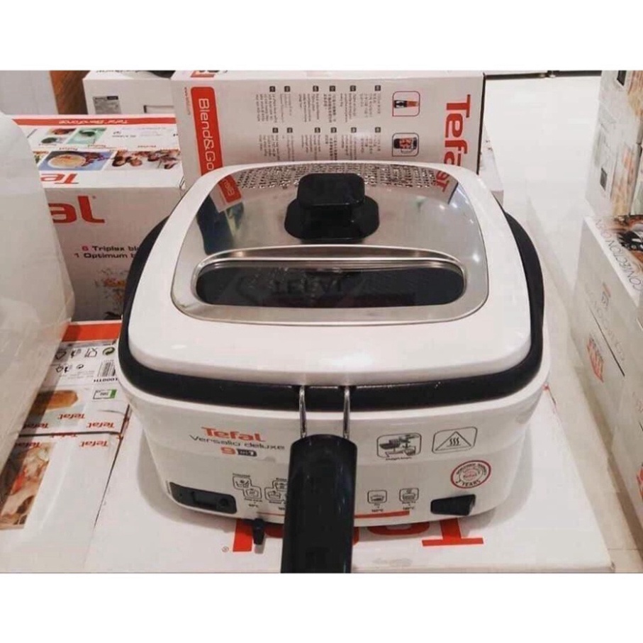 Nồi Chiên Ngập Dầu Tefal FR4950 9in1, Bếp Chiên Nhúng Dầu, Dung Tích 2L, 1600W, Nhập Đức, BH 12 Tháng