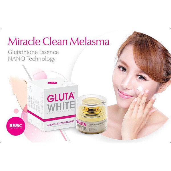 Kem Sạch Nám Vượt Trội Gluta White - Miracle Clean Melasma