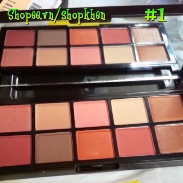 Gogo Tales shimmer nhũ kim tuyến bảng phấn mắt 10 ô màu | BigBuy360 - bigbuy360.vn