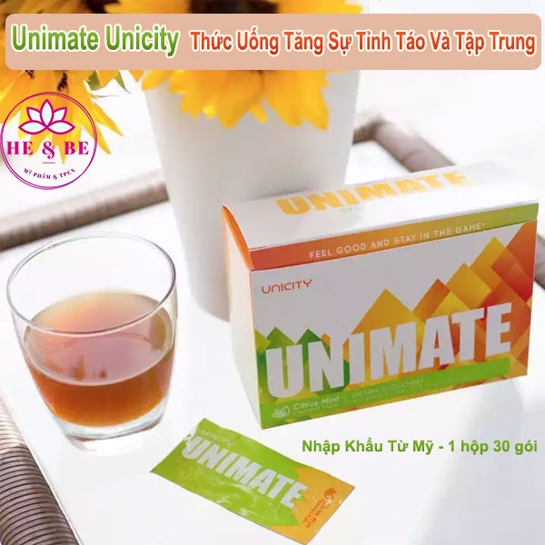 Trà Unimate Tăng Cường Hóc Môn Hạnh Phúc, Tăng Năng Lượng Cho Cơ Thể, Chống Teo Não, Giúp Bạn Tỉnh Táo Hơn