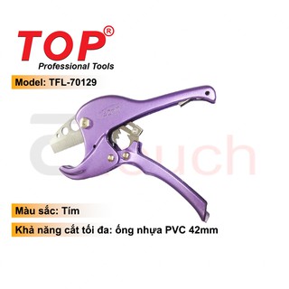 Kéo Cắt Ống Nhựa PVC 42mm Cao Cấp Top (Tím) - TFL-70129