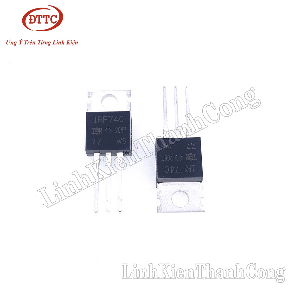 IRF740 MOSFET N-CH 10A 400V TO220