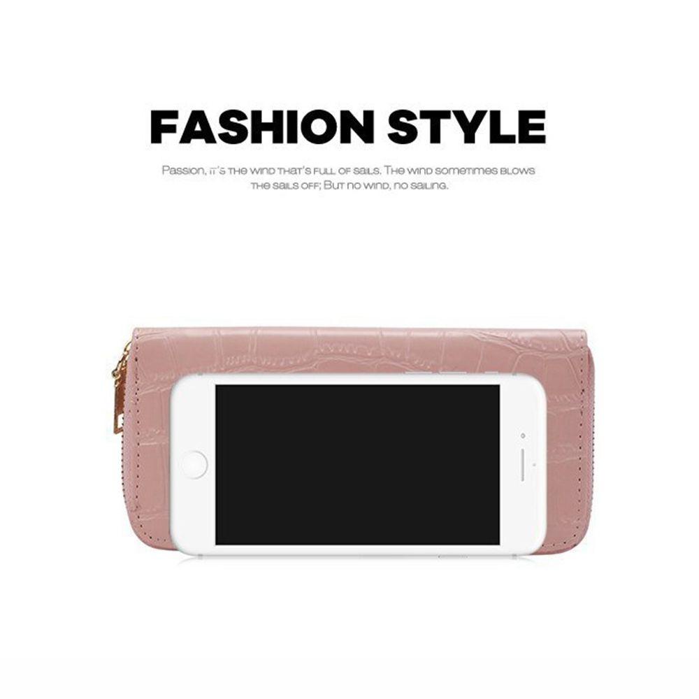 Ví Da PU Nhiều Ngăn Đựng Tiền Xu Đa Năng Phong Cách Hàn Quốc Dành Cho Nữ