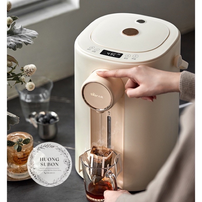 Bình thuỷ điện đun sôi giữ nhiệt tự động BEAR ZDH-H50E1 dung tích 5L tích hợp khử clo chính hãng