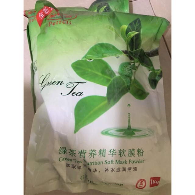 Mặt nạ bột dẻo trà xanh