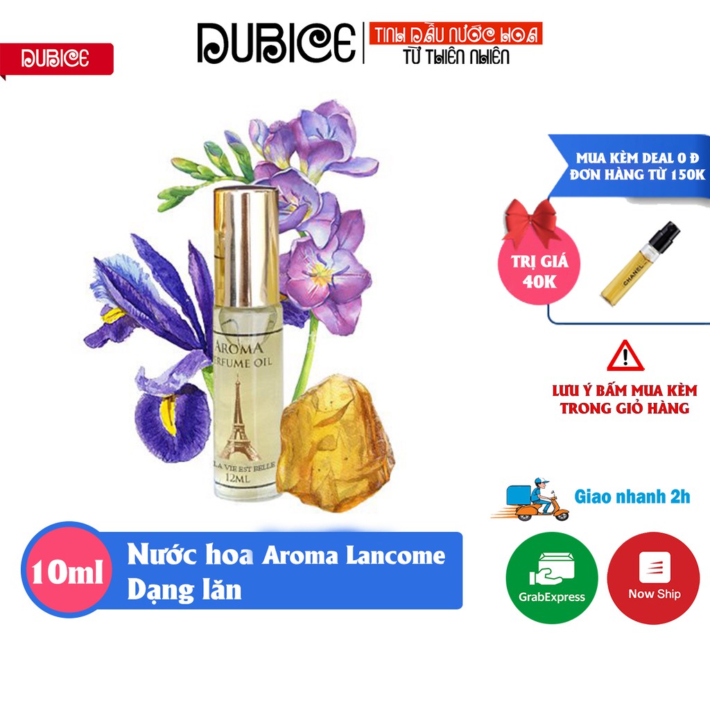 Nước hoa nữ Pháp Aroma Lancome Laviest dạng lăn mini 10ml