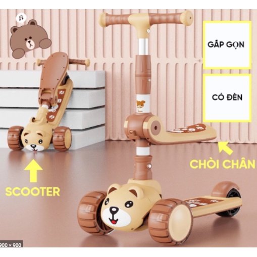 Xe scooter cho bé, Xe trượt Scooter cho bé, trẻ em cao cấp [LOẠI 1]