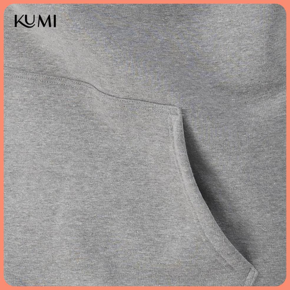 Áo Hoodie Nữ Dài Tay Có Mũ Chất Nỉ Bông Cao Cấp Kumi, Áo Nỉ Nữ Basic Có Mũ Thời Trang Trẻ Trung Năng Động | BigBuy360 - bigbuy360.vn