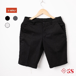 Quần Short Nam Kaki Đũi 5S (3 màu), Chất Liệu Cotton Thấm Hút Mồ Hôi, Co Giãn Cực Tốt (QKKS020-01)