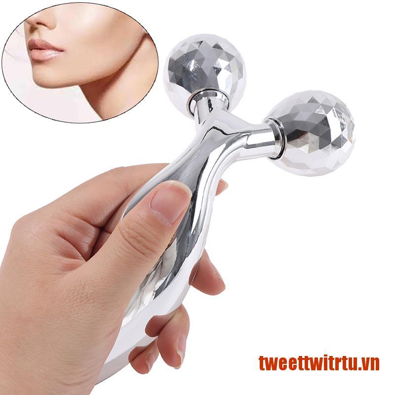 Dụng cụ lăn mát xa 3d hình chữ y làm săn chắc da chống lão hóa